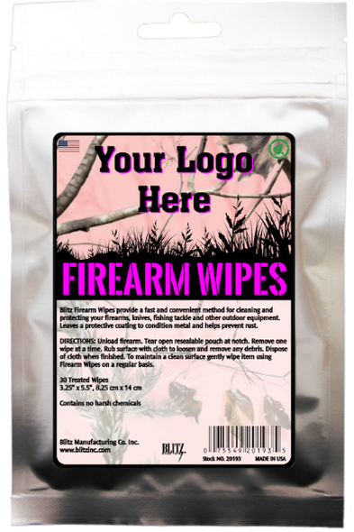 Private Label Firearm Wipes