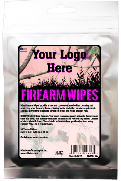 Private Label Firearm Wipes
