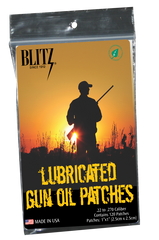 Lubricated Gun Oil Patches