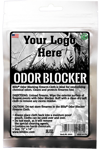 Private Label Odor Blocking Firearm Cloth
