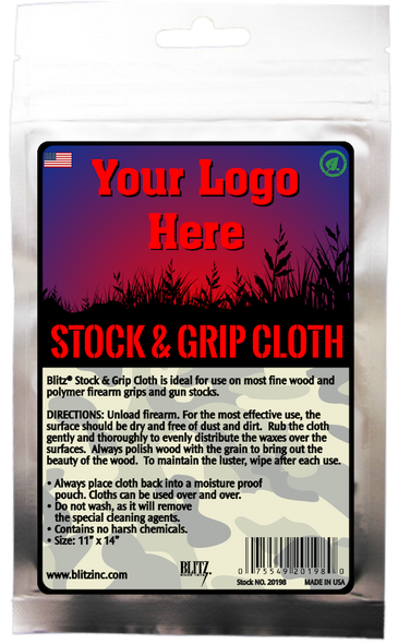 Private Label Stock & Grip Cloth